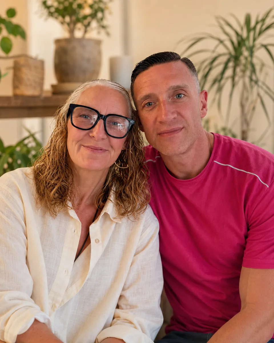 Peter and Hayley, the people behind New Earth.